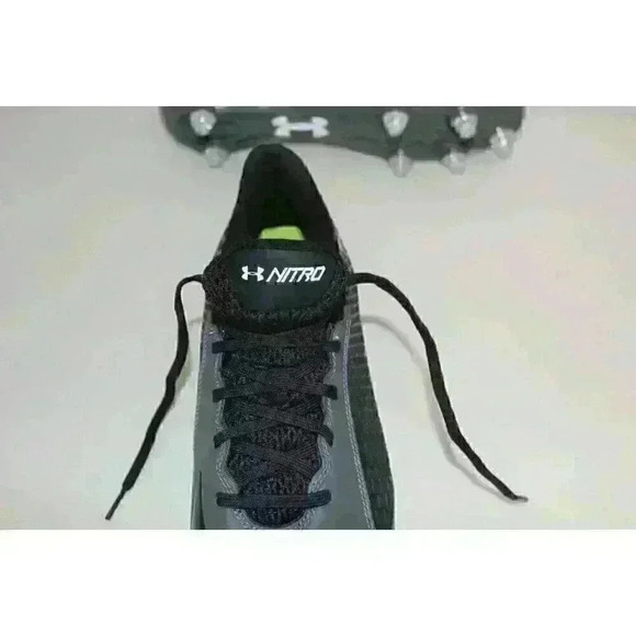 New Under Armor Nitro Clutch Fit 4DFoam Football Cleats 1252426-001 Mens size 13 - Picture 9 of 13